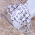 Modeschmuck liefert Zirkonia Sterling Silber langen Ring Finger